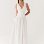 Eunbi Maxi Dress - White