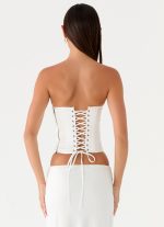 Evaleigh Corset - White - 图片 4
