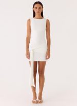 Everly Mini Dress - White