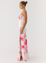 Erivo Strapless Maxi Dress - Ivory Reef - 图片 2