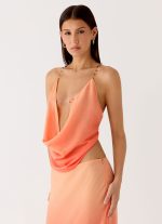 Feliciana Cowl Top - Sunset Ombre - 图片 5