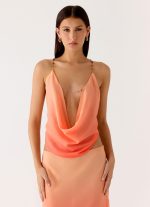 Feliciana Cowl Top - Sunset Ombre - 图片 7
