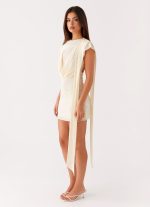 Felipe Mini Dress - Yellow - 图片 3