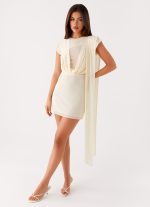 Felipe Mini Dress - Yellow - 图片 5