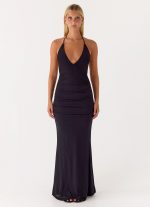 Fine By Me Maxi Dress - Black - 图片 2