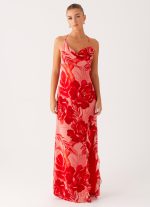 First Class Maxi Dress - Sicily Sunsets Print - 图片 6