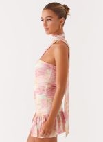 Fleur Mini Dress - Floral Print - 图片 3