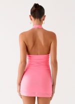 Fluent Mini Dress - Pink - 图片 3