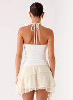 Forever Dreaming Ruffle Mini Skirt - Ivory - 图片 4
