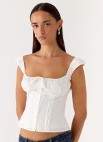 Fornarina Top - White - 图片 6