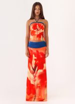 Fraser Halter Top - Sunburnt Petal - 图片 4