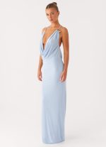 Game Player Maxi Dress - Blue - 图片 2