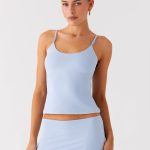 Garrix Bead Cami Top - Baby Blue