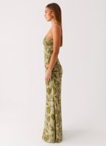 Georgiana Maxi Dress - Jade Fern - 图片 2