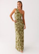 Georgiana Maxi Dress - Jade Fern