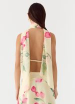 Get Me Halter Backless Top - Lemon Soleil - 图片 3