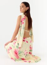Get Me Halter Backless Top - Lemon Soleil - 图片 5