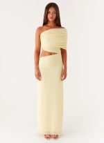 Gillian Maxi Dress - Yellow - 图片 2