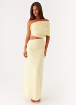 Gillian Maxi Dress - Yellow