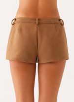 Gio Mini Shorts - Brown - 图片 7