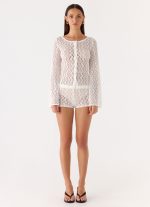 Giselle Mini Shorts - Ivory - 图片 2