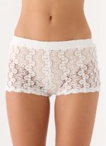 Giselle Mini Shorts - Ivory - 图片 5