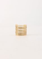 Golden Blur Arm Cuff - Gold - 图片 2