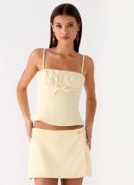 Gowon Top - Butter Yellow - 图片 4