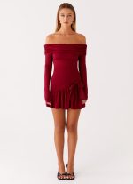 Grazia Mini Dress - Red - 图片 2