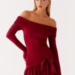 Grazia Mini Dress - Red
