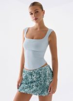 Guessing Games Top - Misty Blue - 图片 4