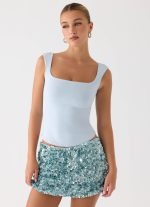 Guessing Games Top - Misty Blue - 图片 5