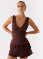 Hard To Tame Top - Chocolate - 图片 5