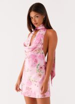 Heidi Mini Dress - Pink Floral - 图片 2