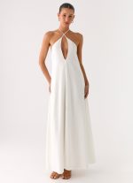 Helden Maxi Dress - White - 图片 4