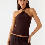 Henrietta Top - Chocolate