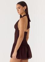 Holden Mini Dress - Chocolate - 图片 3