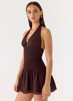 Holden Mini Dress - Chocolate - 图片 5
