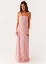 Holly Maxi Dress - Pink - 图片 2