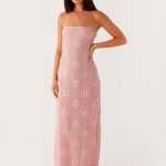 Holly Maxi Dress - Pink