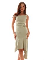 Huntah Midi Dress - Sage - 图片 6