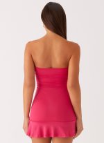 Hurts Like Hell Strapless Mini Dress - Fuchsia - 图片 3