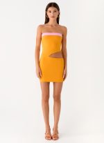 Ica Mini Dress - Orange - 图片 4