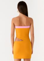Ica Mini Dress - Orange - 图片 3