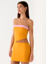 Ica Mini Dress - Orange - 图片 5