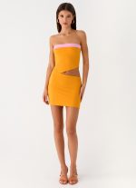 Ica Mini Dress - Orange - 图片 6