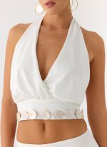 Ignite It Button Top - White - 图片 5