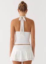 Illuminate Halter Top - White - 图片 4