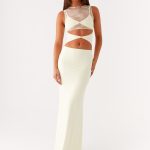 Imperial Maxi Dress - Yellow