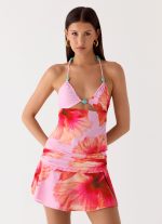 Inaya Mini Skirt - Pink - 图片 5